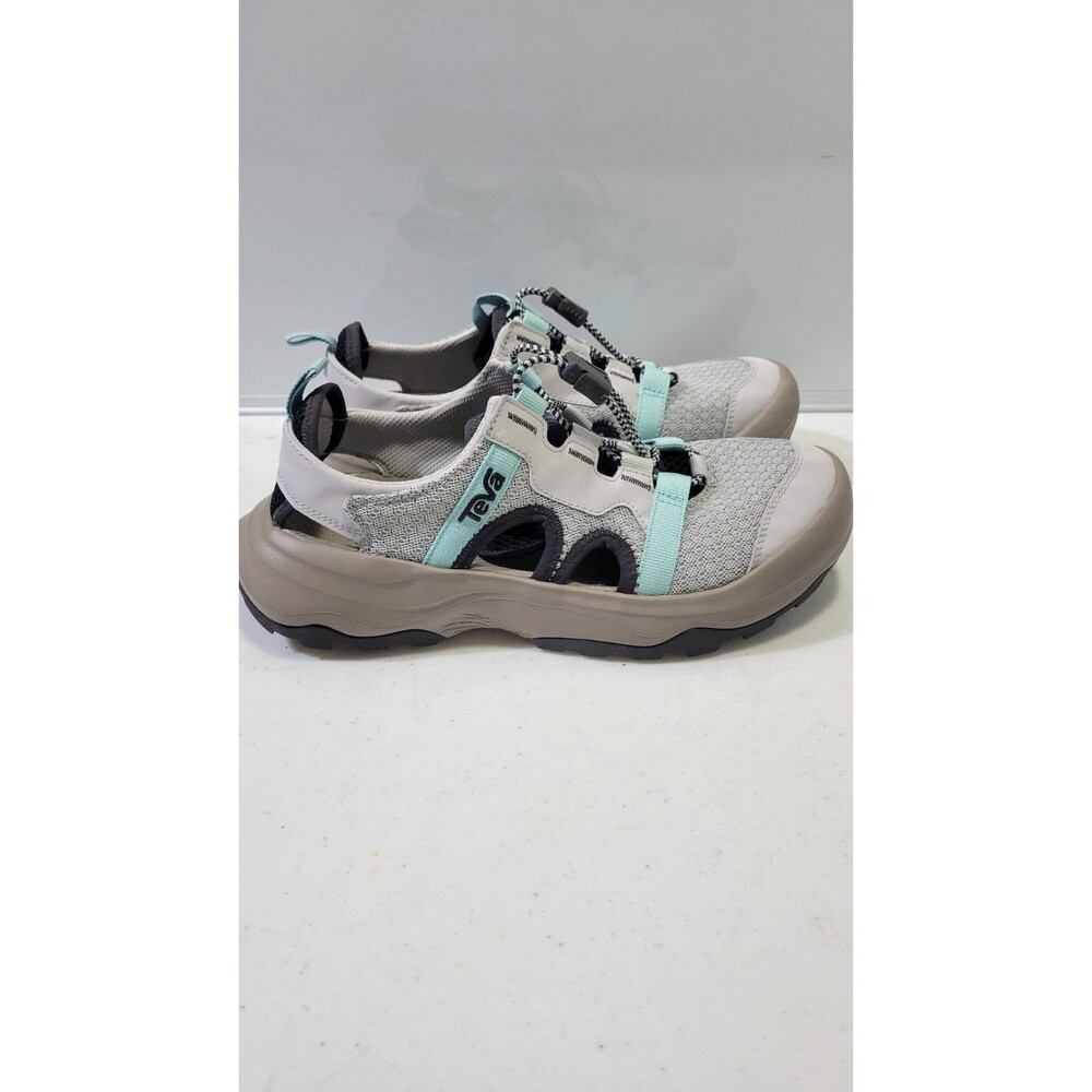 Teva Womens Sz. 7.5 Outflow CT Feather Grey Mint Green 1134364 Hiking Outdoors - Picture 4 of 6